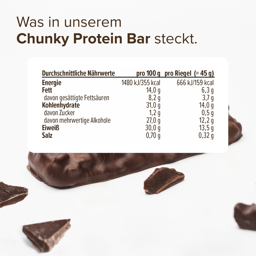 Chunky Protein Bar Chocolate Brownie