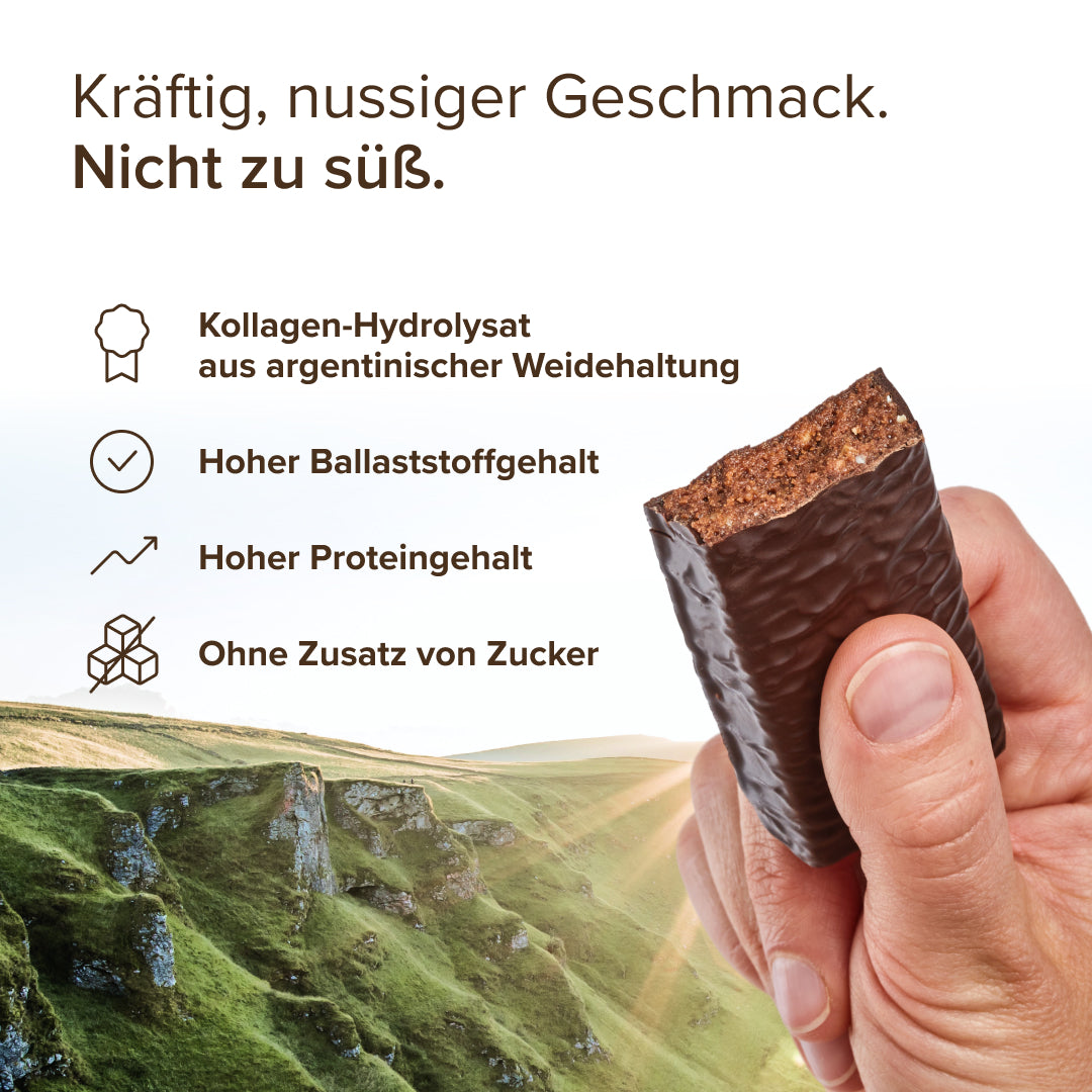 Collagen Bar Dark Chocolate Almond