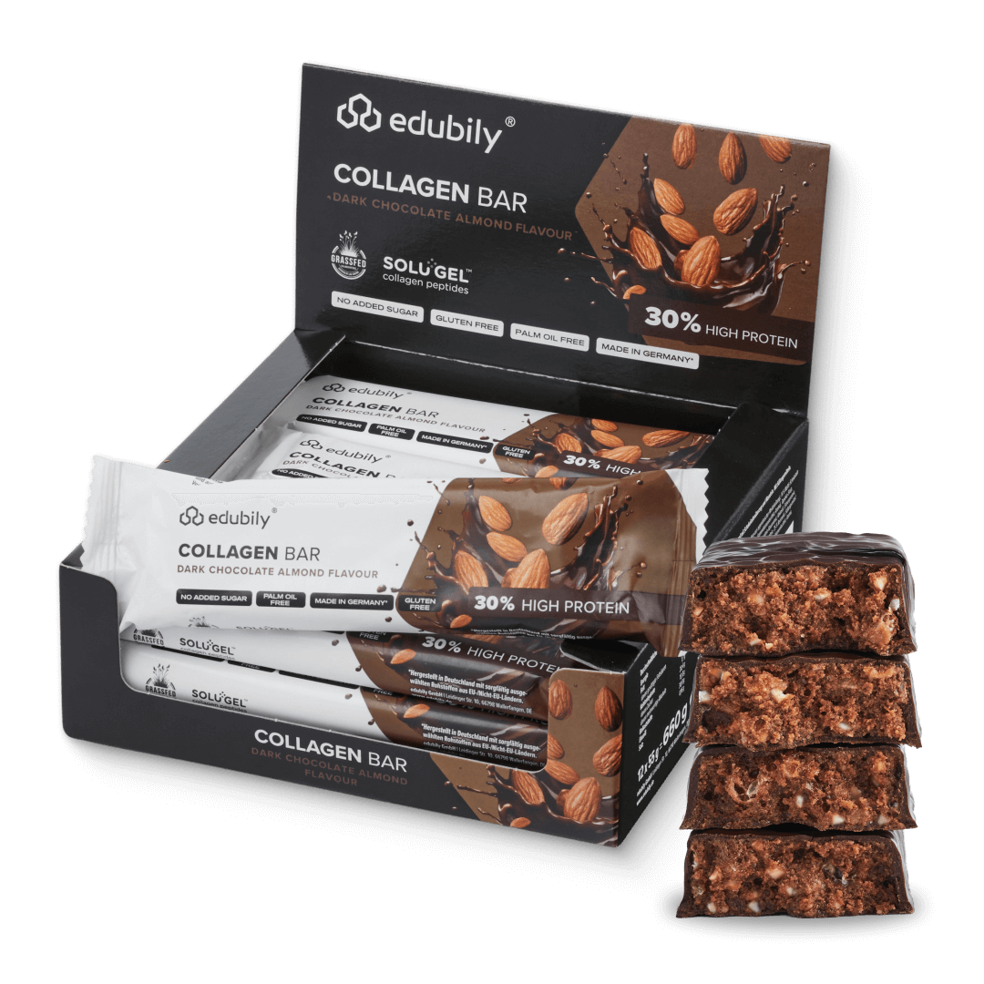 Collagen Bar Dark Chocolate Almond