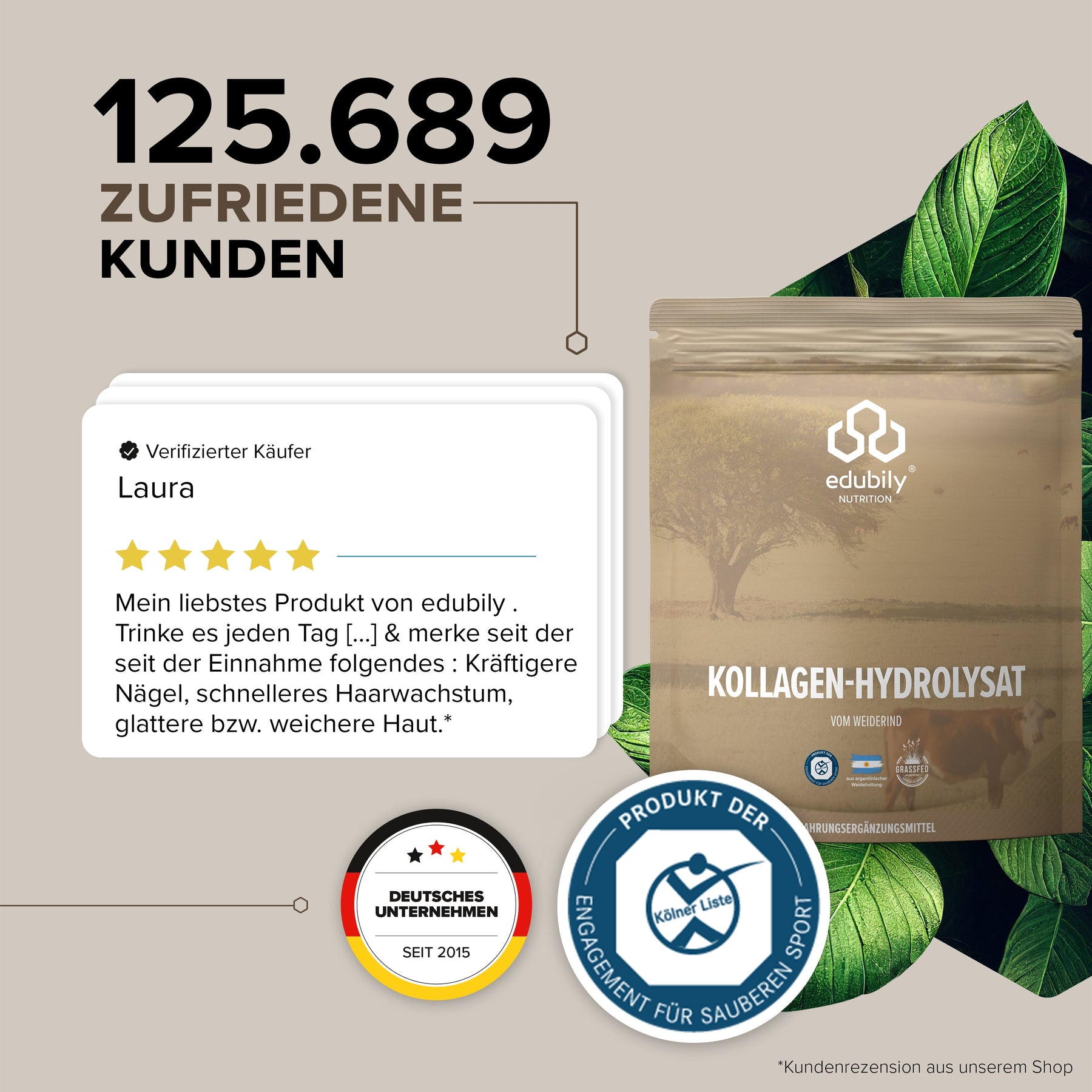 Kollagen-Hydrolysat Pulver