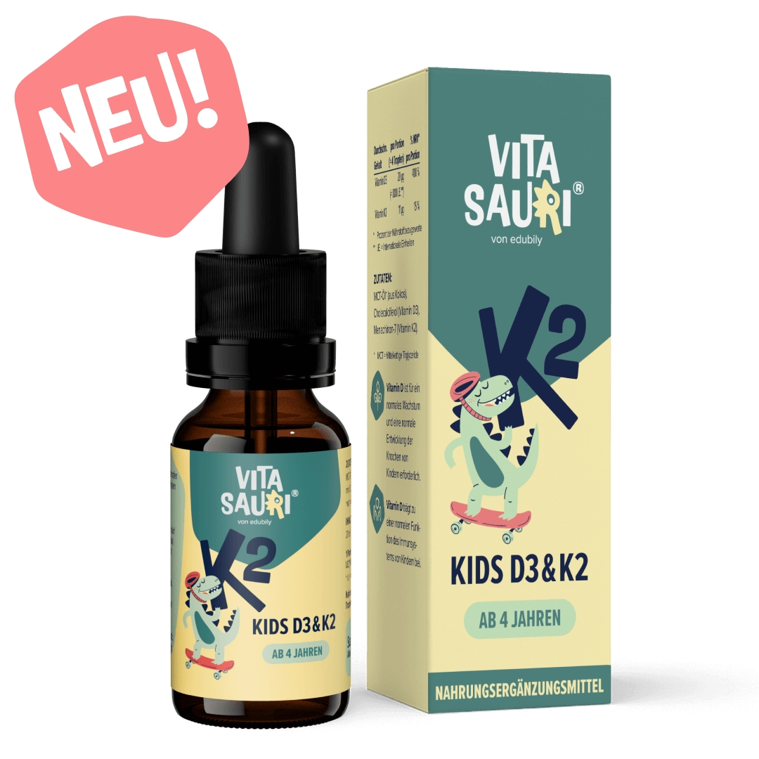 Vitamin D3 mit K2 für Kinder