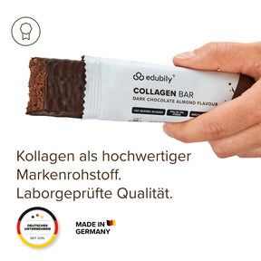 Collagen Bar Dark Chocolate Almond