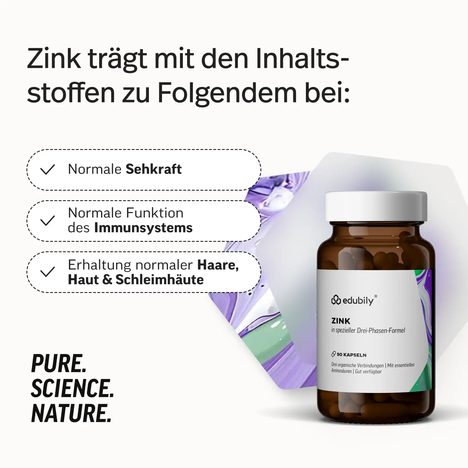 Zink-Komplex Kapseln