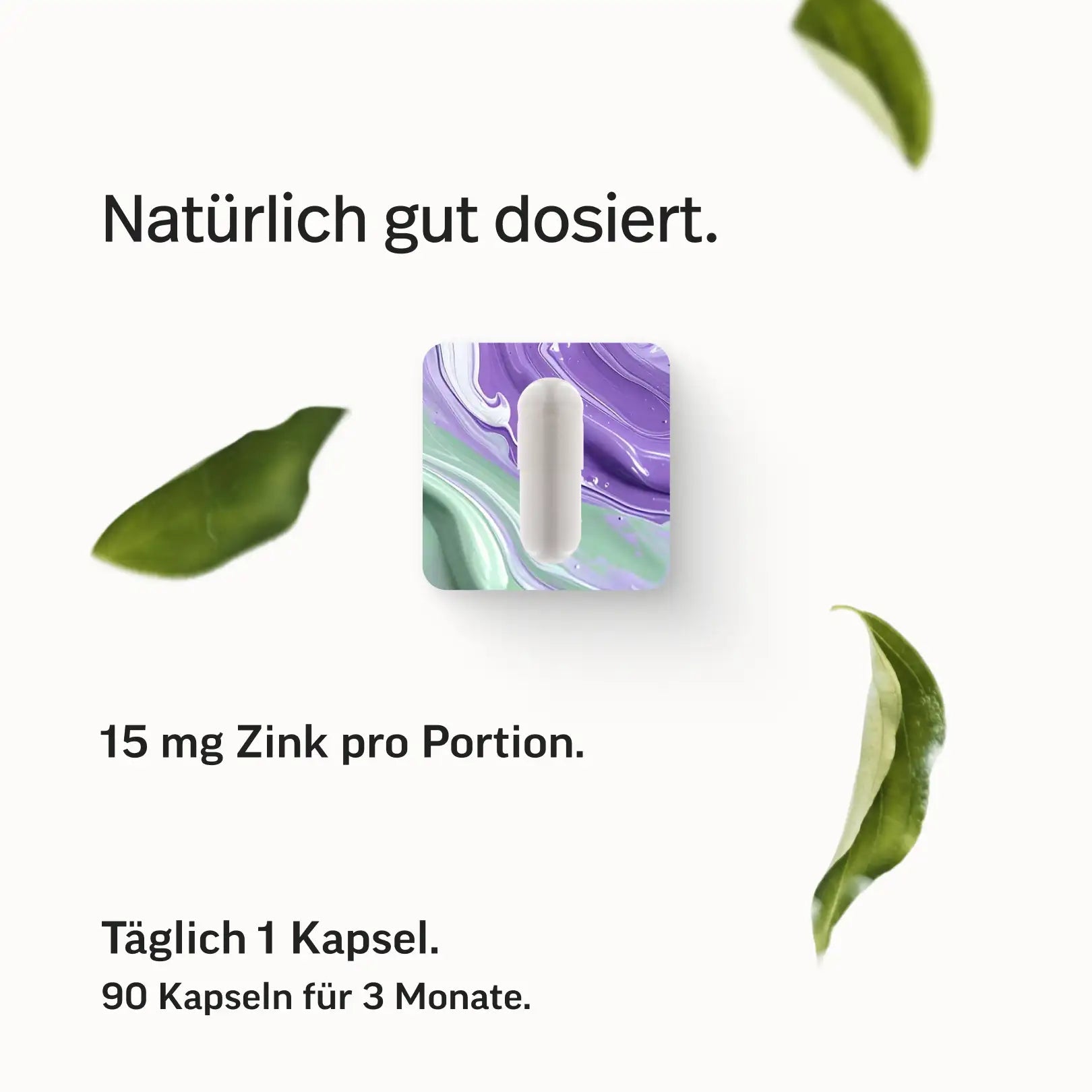 Zink-Komplex Kapseln