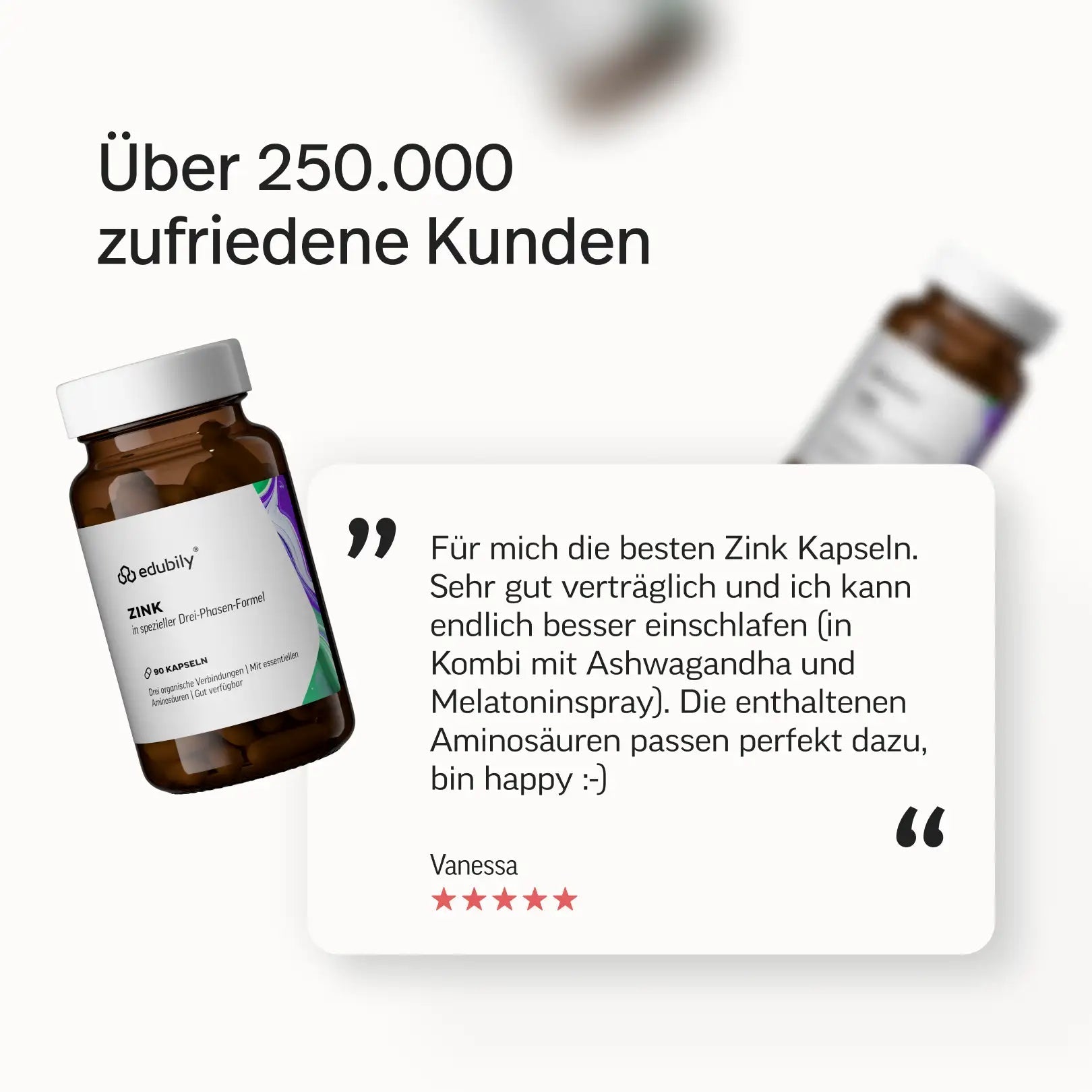 Zink-Komplex Kapseln