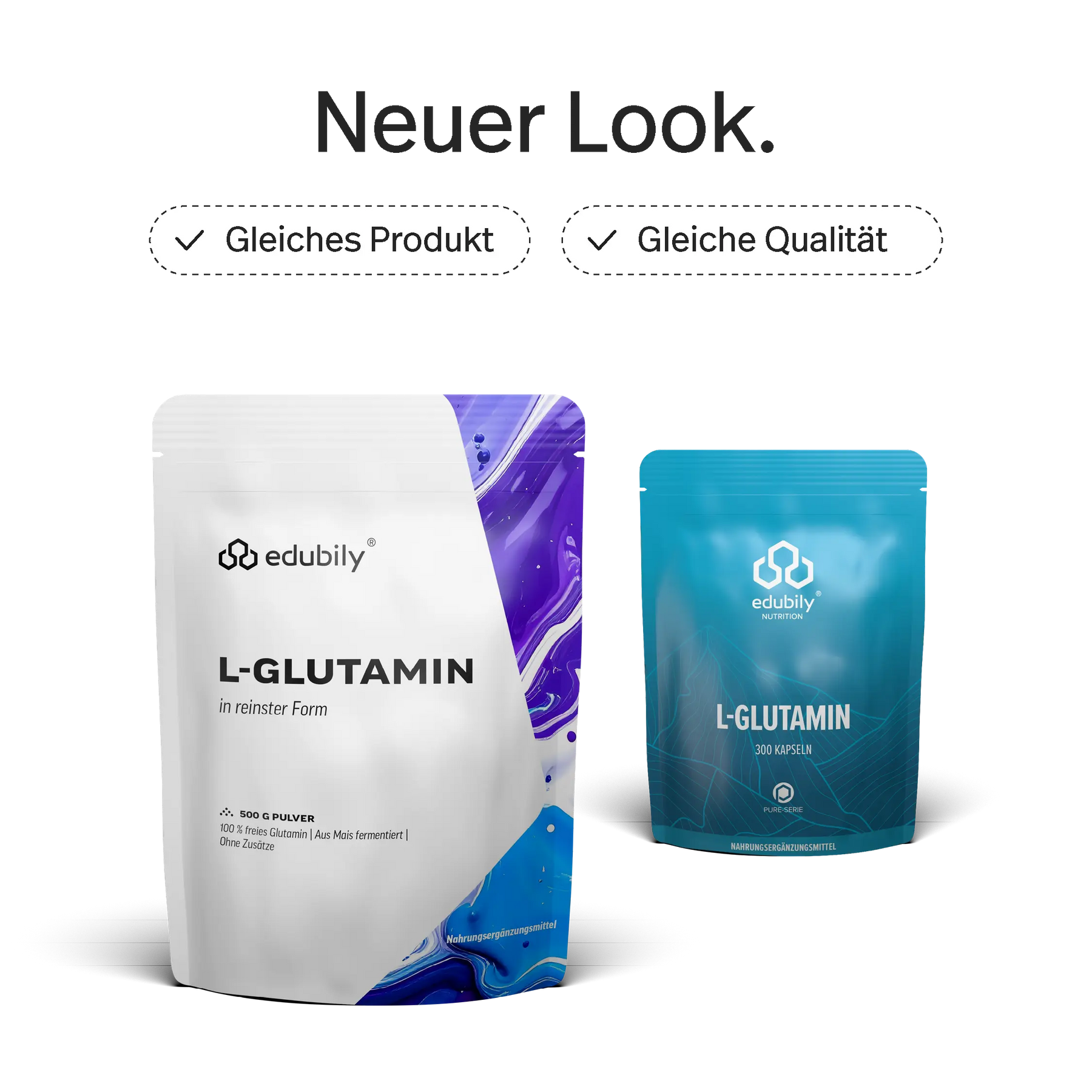 PURE L-Glutamin Pulver