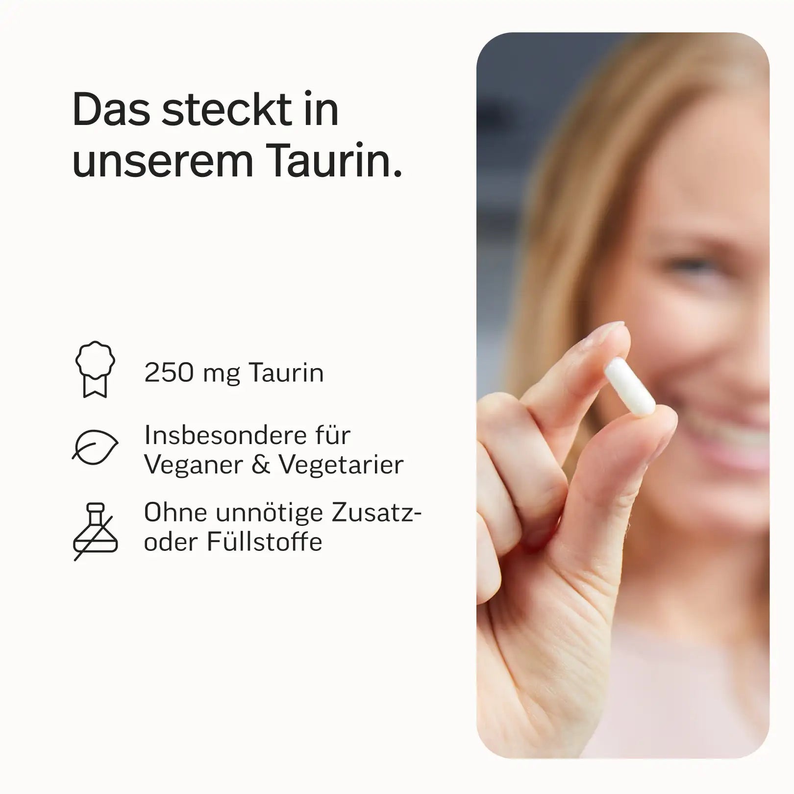 PURE Taurin Kapseln