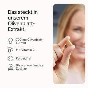 Olivenblatt-Extrakt Kapseln