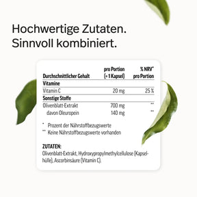 Olivenblatt-Extrakt Kapseln
