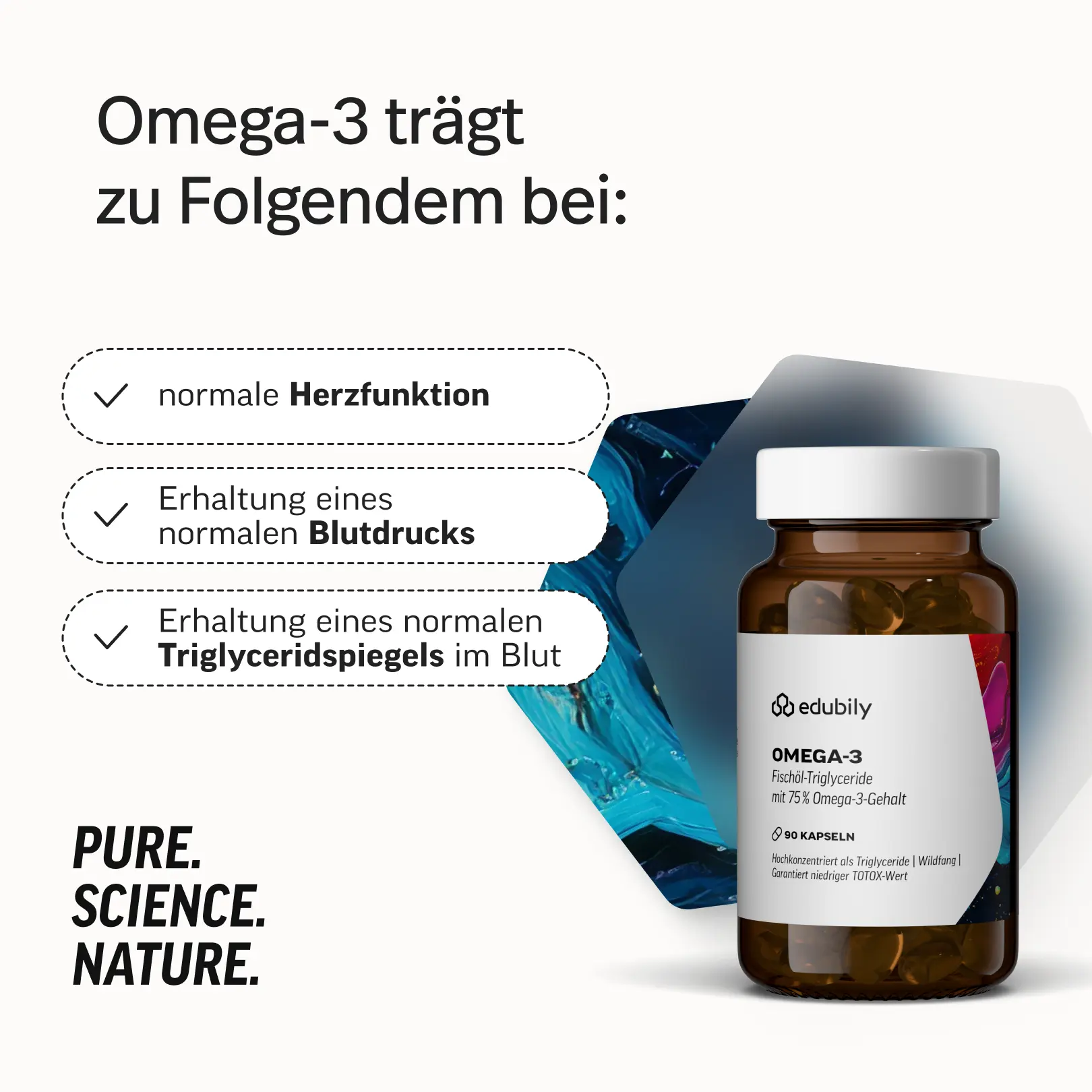 Omega-3 Kapseln – Triglyceride 70 %