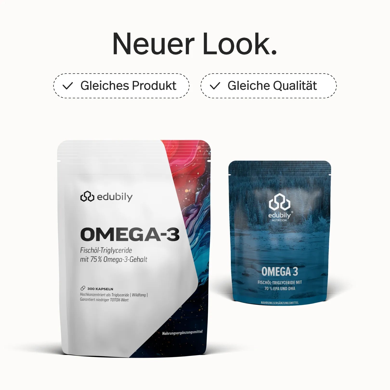 Omega-3 Kapseln – Triglyceride 70 %
