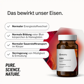 Eisen Kapseln mit Lactoferrin