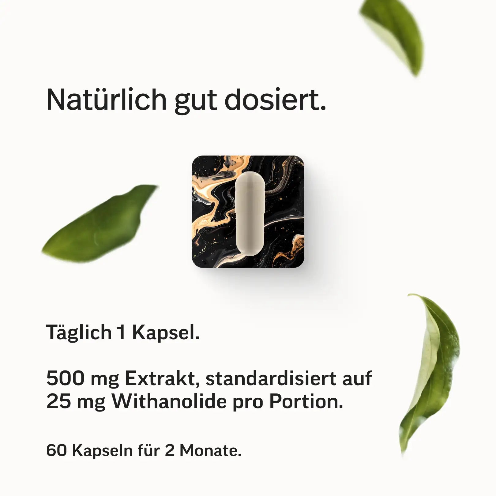 Ashwagandha-Extrakt Kapseln