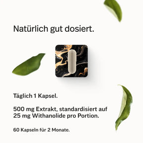 Ashwagandha-Extrakt Kapseln