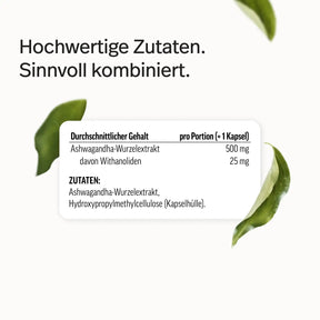 Ashwagandha-Extrakt Kapseln