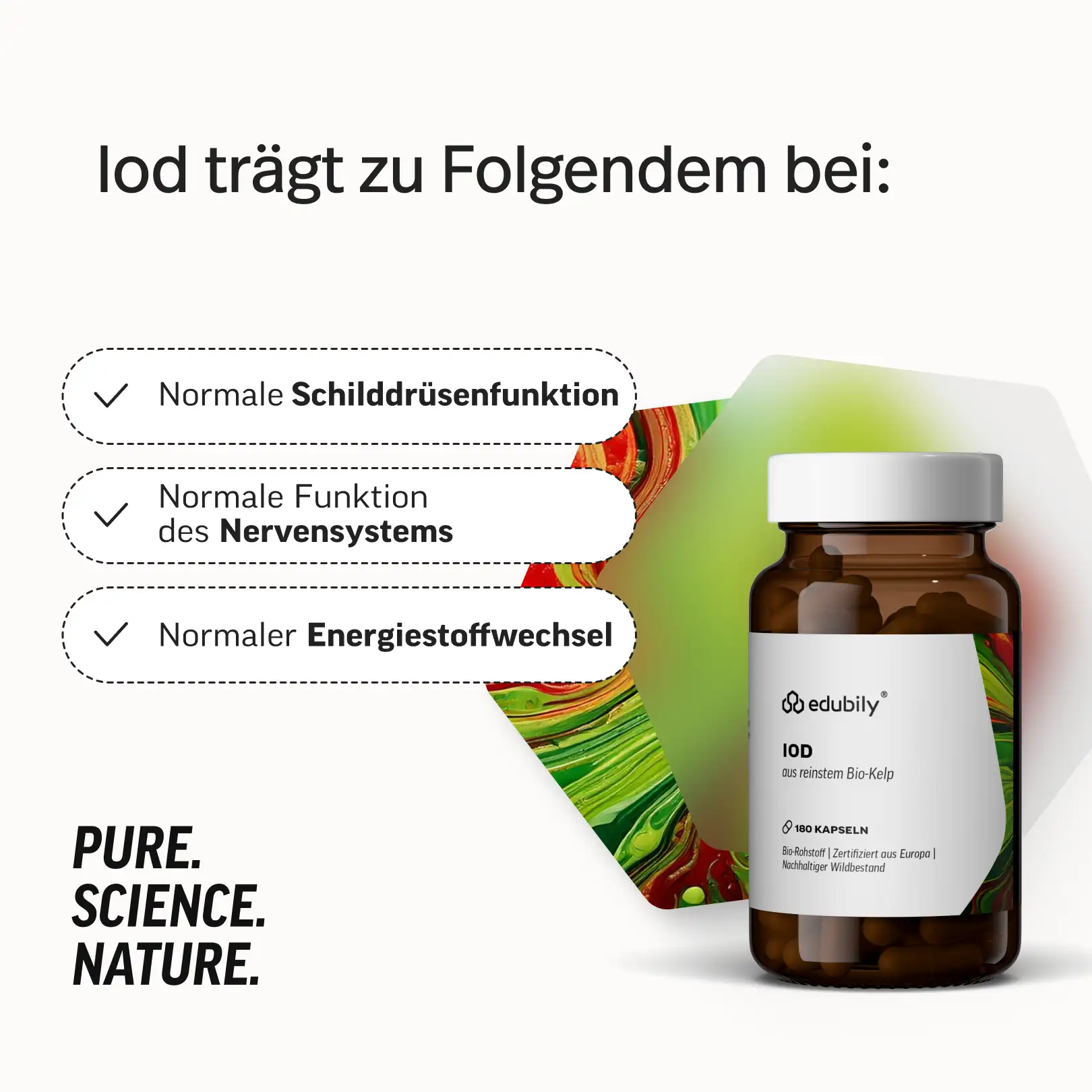 Iod Kapseln – aus reinstem Bio-Kelp