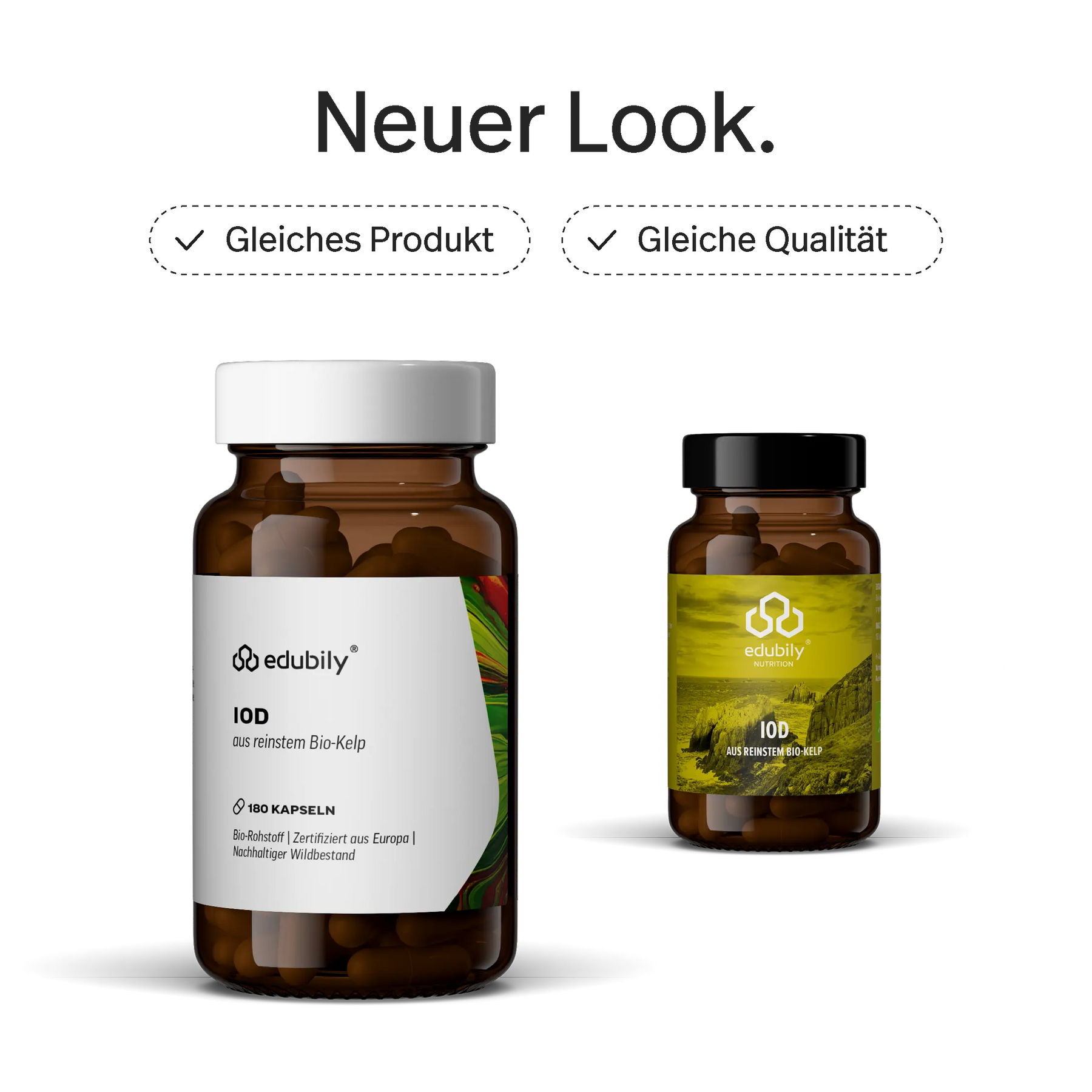 Iod Kapseln – aus reinstem Bio-Kelp