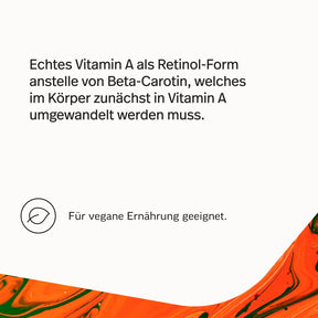 Vitamin A als reines Retinol