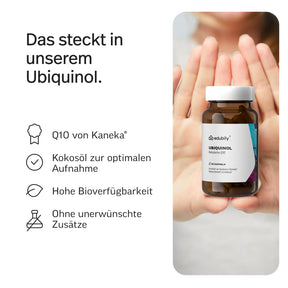 Ubiquinol Kapseln – Reduziertes Q10 von Kaneka®