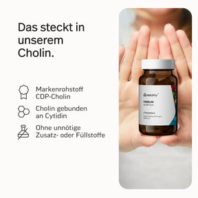 PURE Cholin Kapseln – als CDP-Cholin