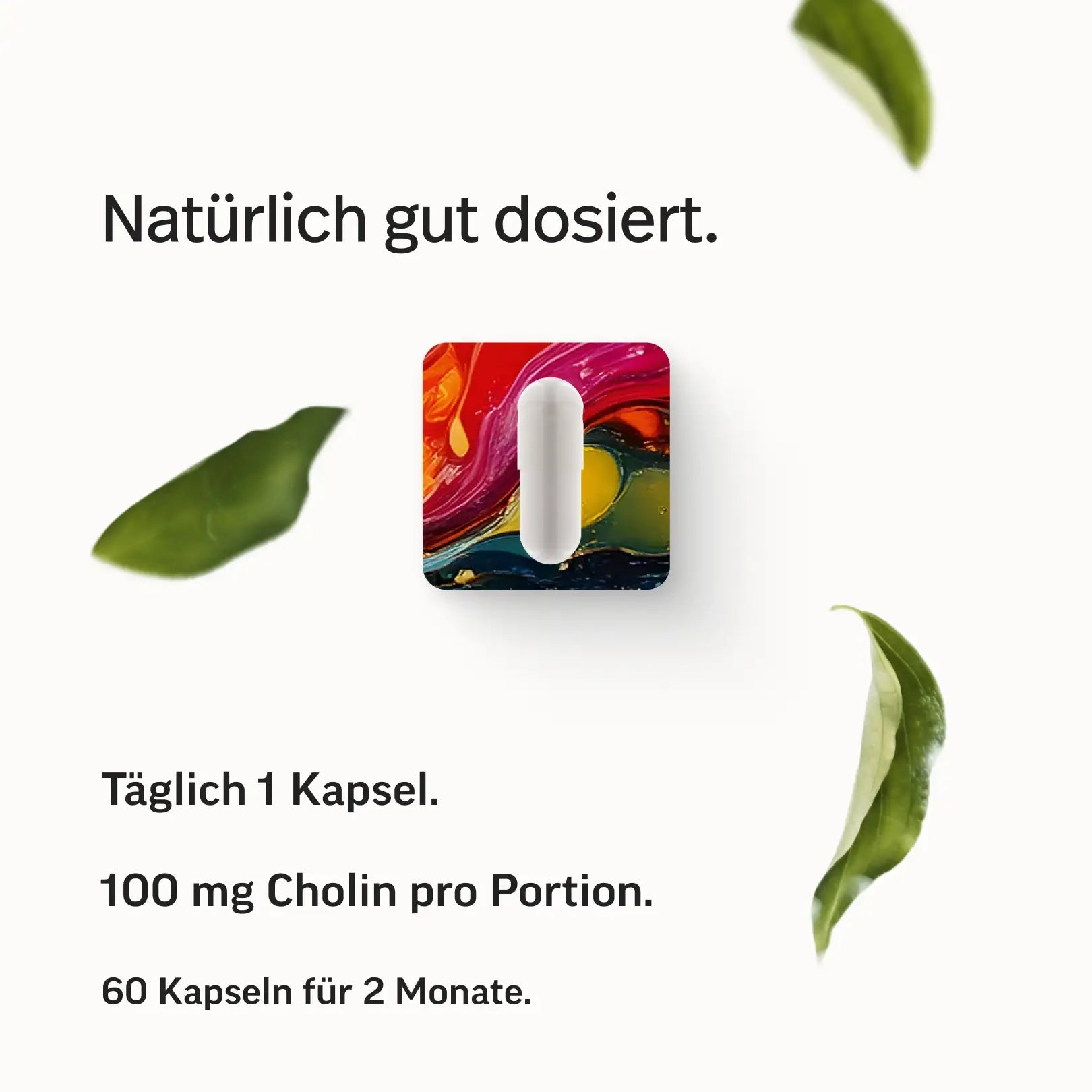 PURE Cholin Kapseln – als CDP-Cholin