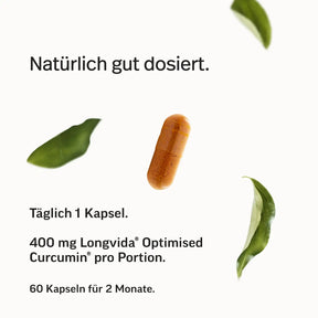 Curcumin Kapseln – Longvida® Optimised Curcumin®