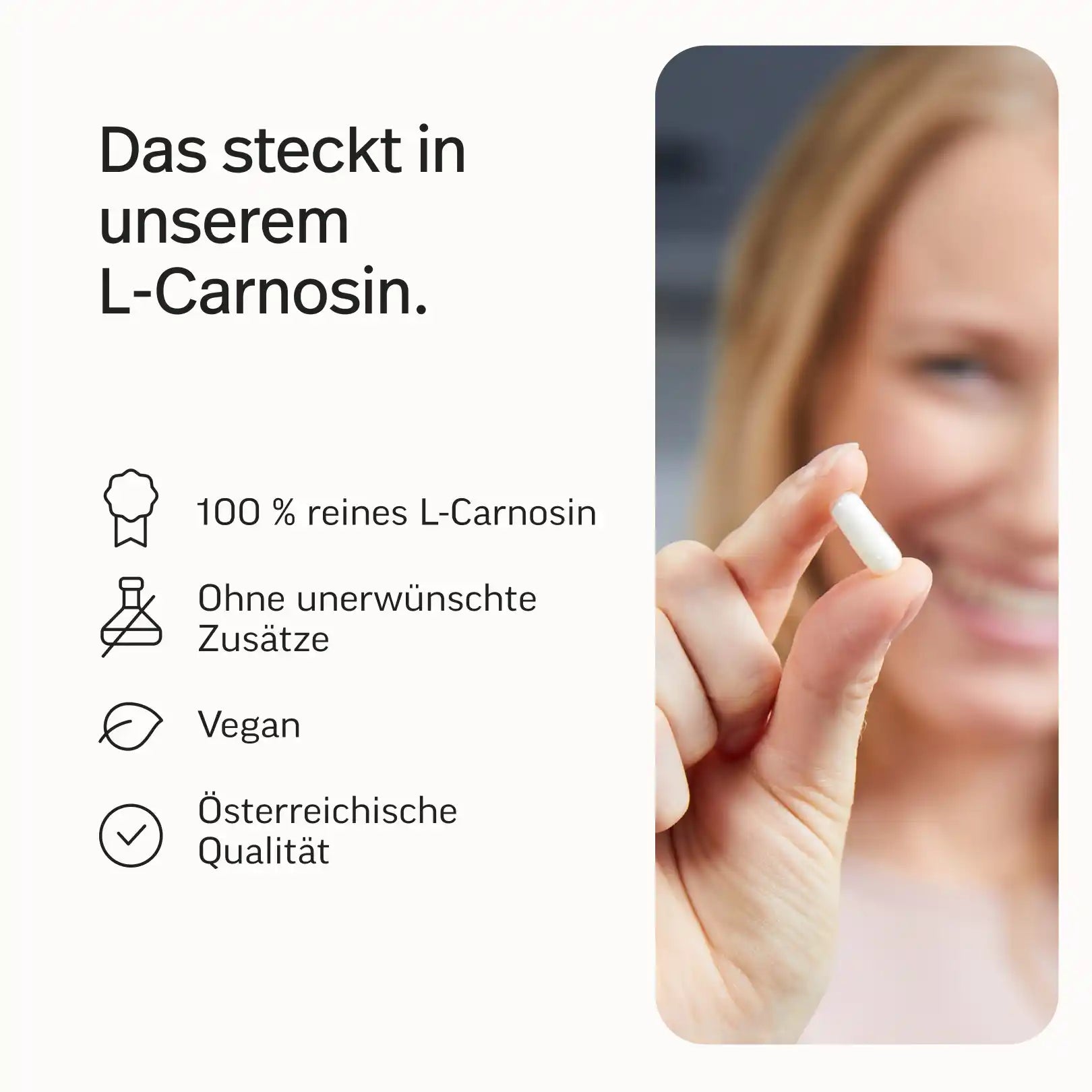 PURE L-Carnosin Kapseln