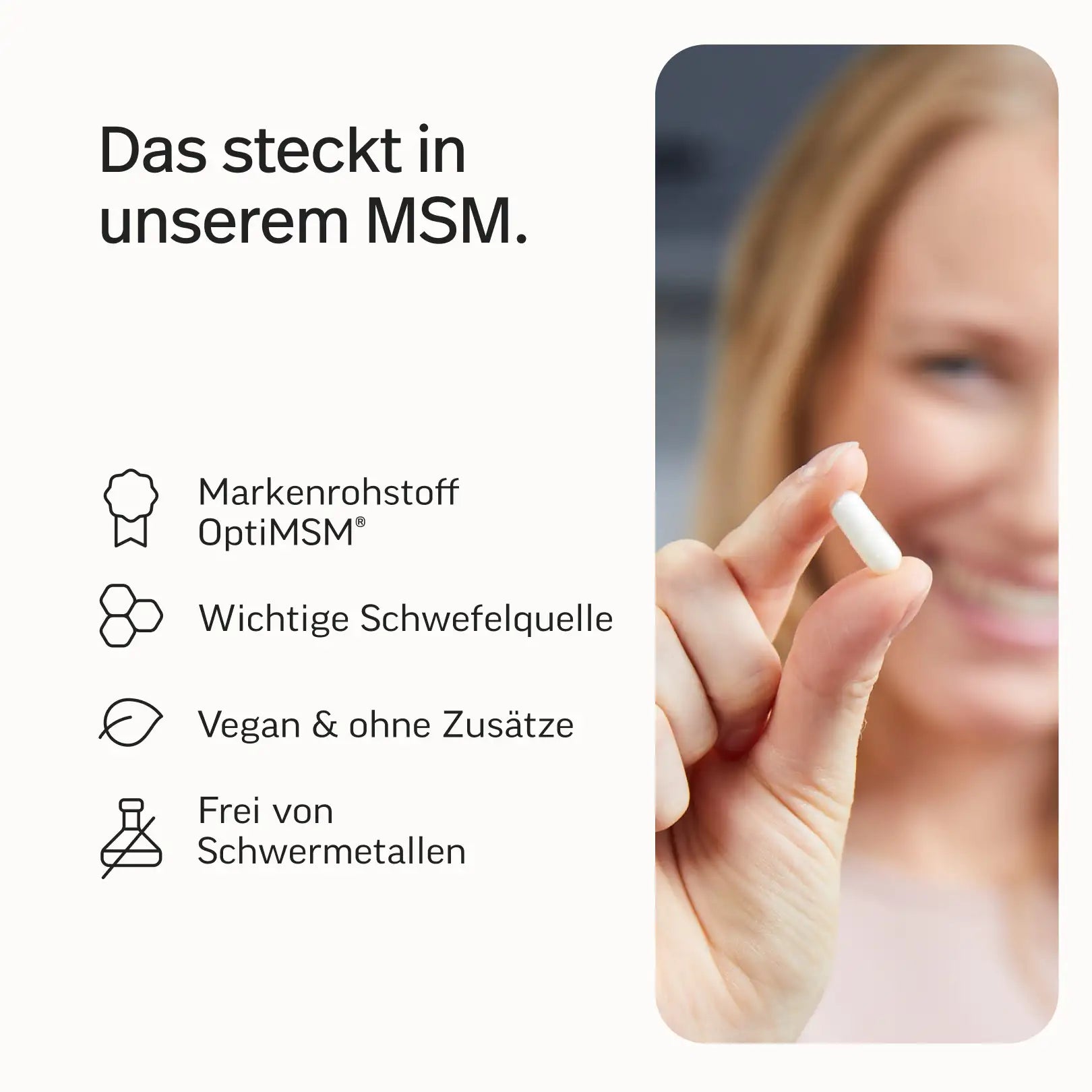 PURE MSM Kapseln