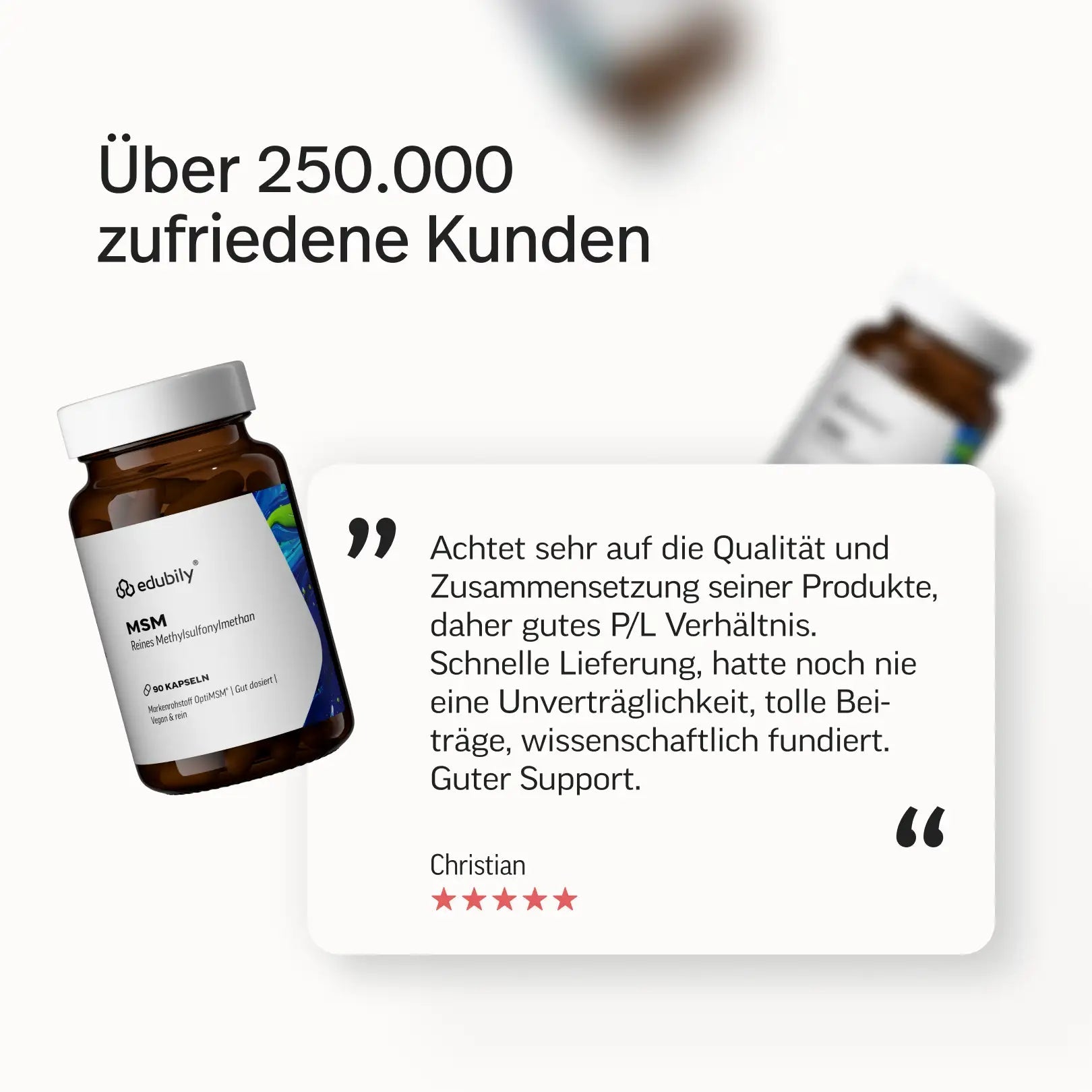 PURE MSM Kapseln