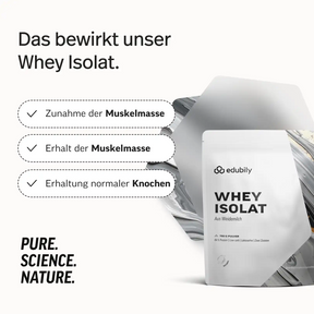 Whey-Isolat Pulver aus Weidemilch - Neutral