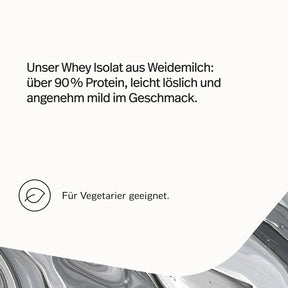 Whey-Isolat Pulver aus Weidemilch - Neutral