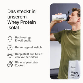 Whey-Isolat Pulver aus Weidemilch - Neutral