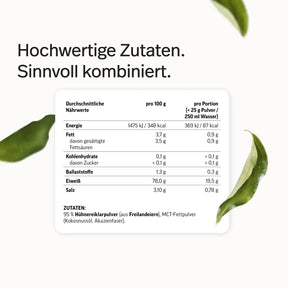 Ei-Protein Pulver aus Freilandhaltung