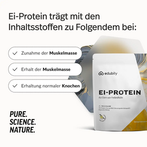 Ei-Protein Pulver aus Freilandhaltung
