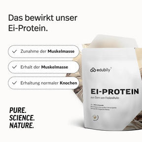 Ei-Protein Pulver aus Freilandhaltung