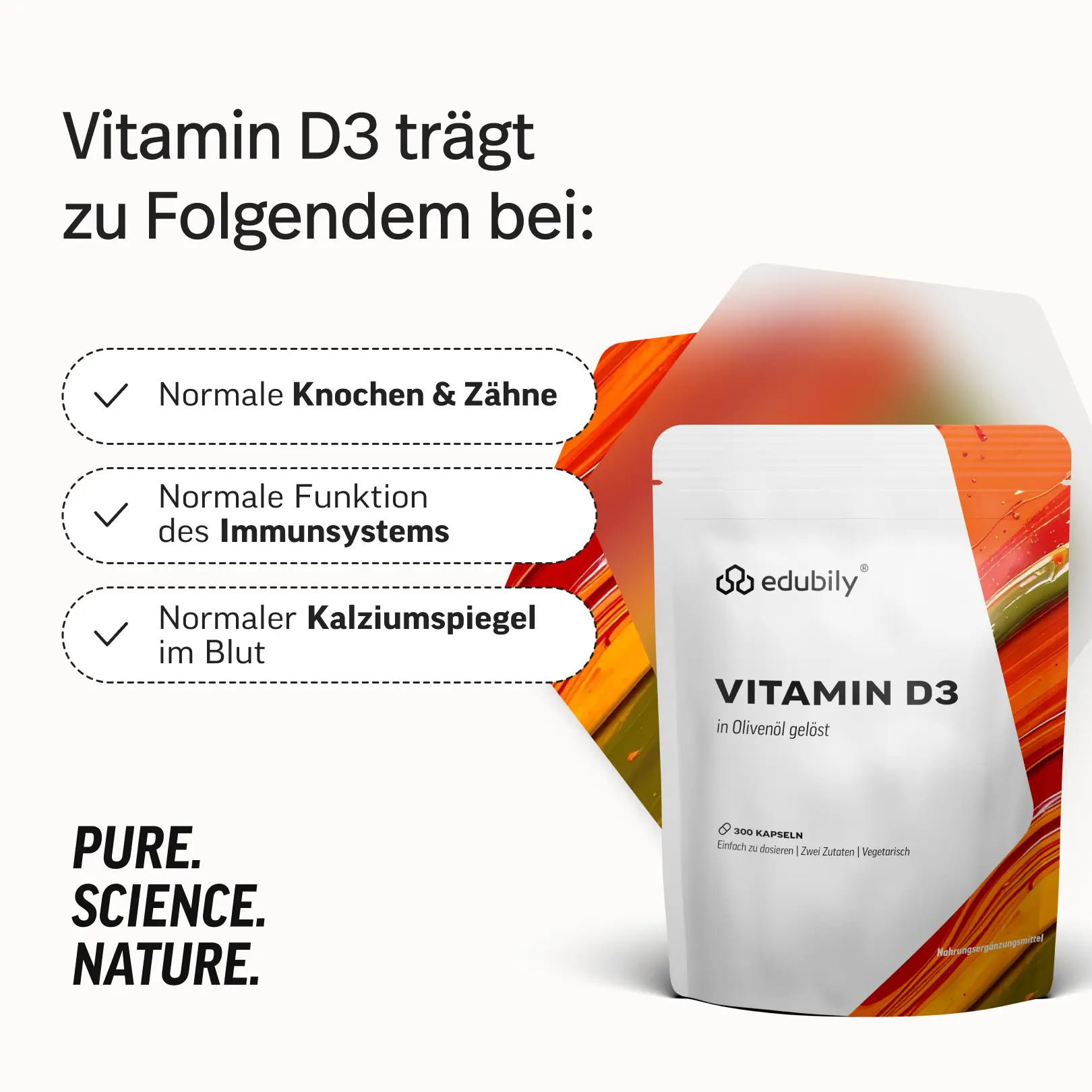 Vitamin D3 Öl & Kapseln
