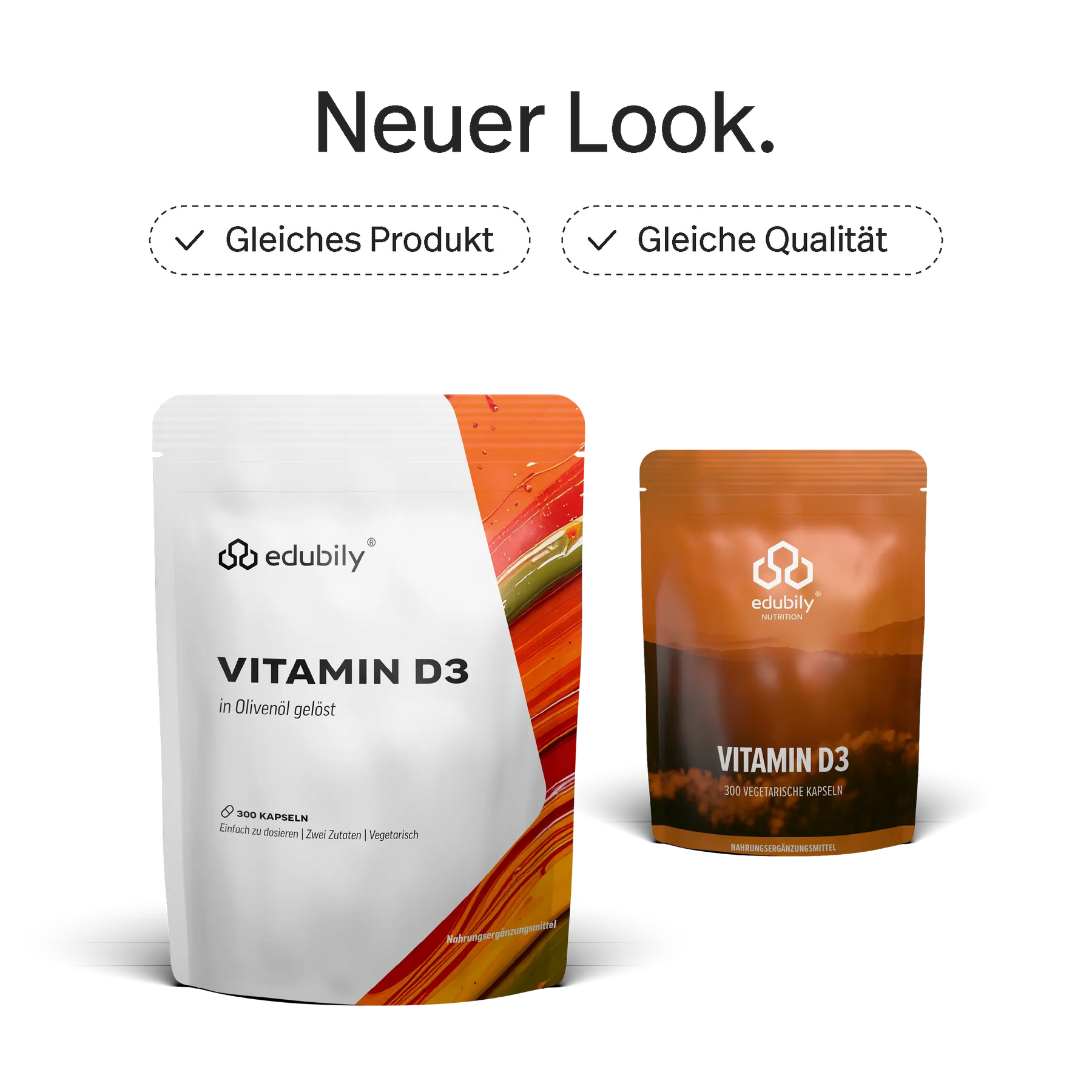 Vitamin D3 Öl & Kapseln