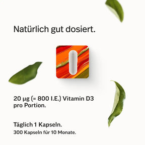 Vitamin D3 Öl & Kapseln