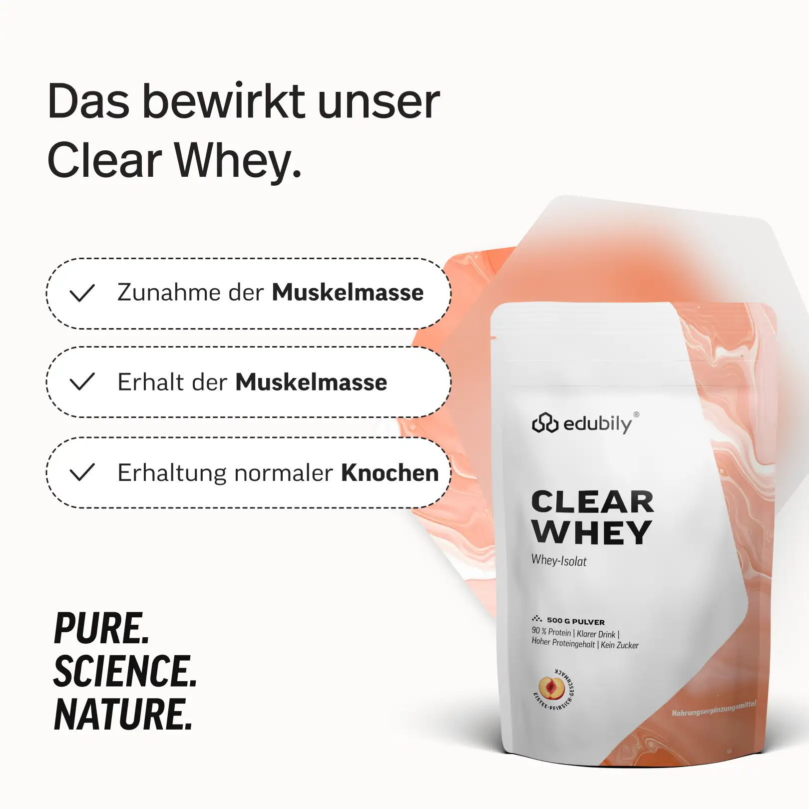 Clear Whey - Pulver aus Whey-Isolat