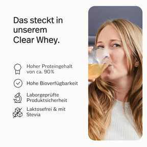Clear Whey - Pulver aus Whey-Isolat