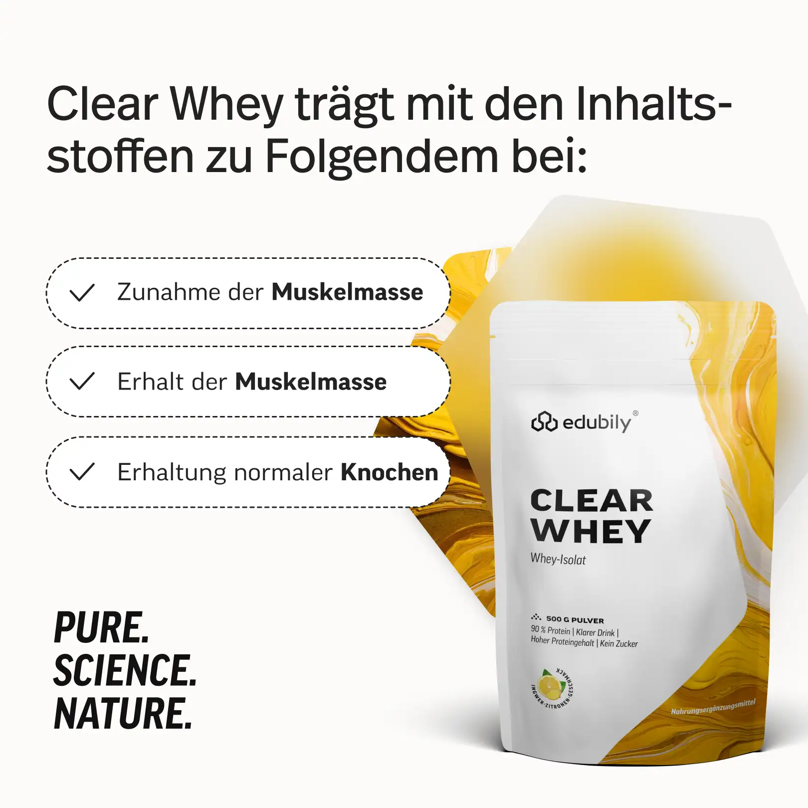 Clear Whey - Pulver aus Whey-Isolat