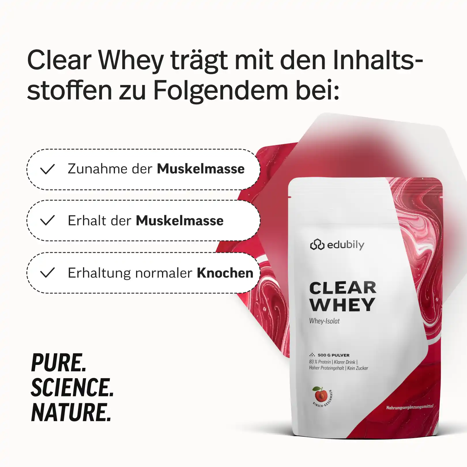 Clear Whey - Pulver aus Whey-Isolat