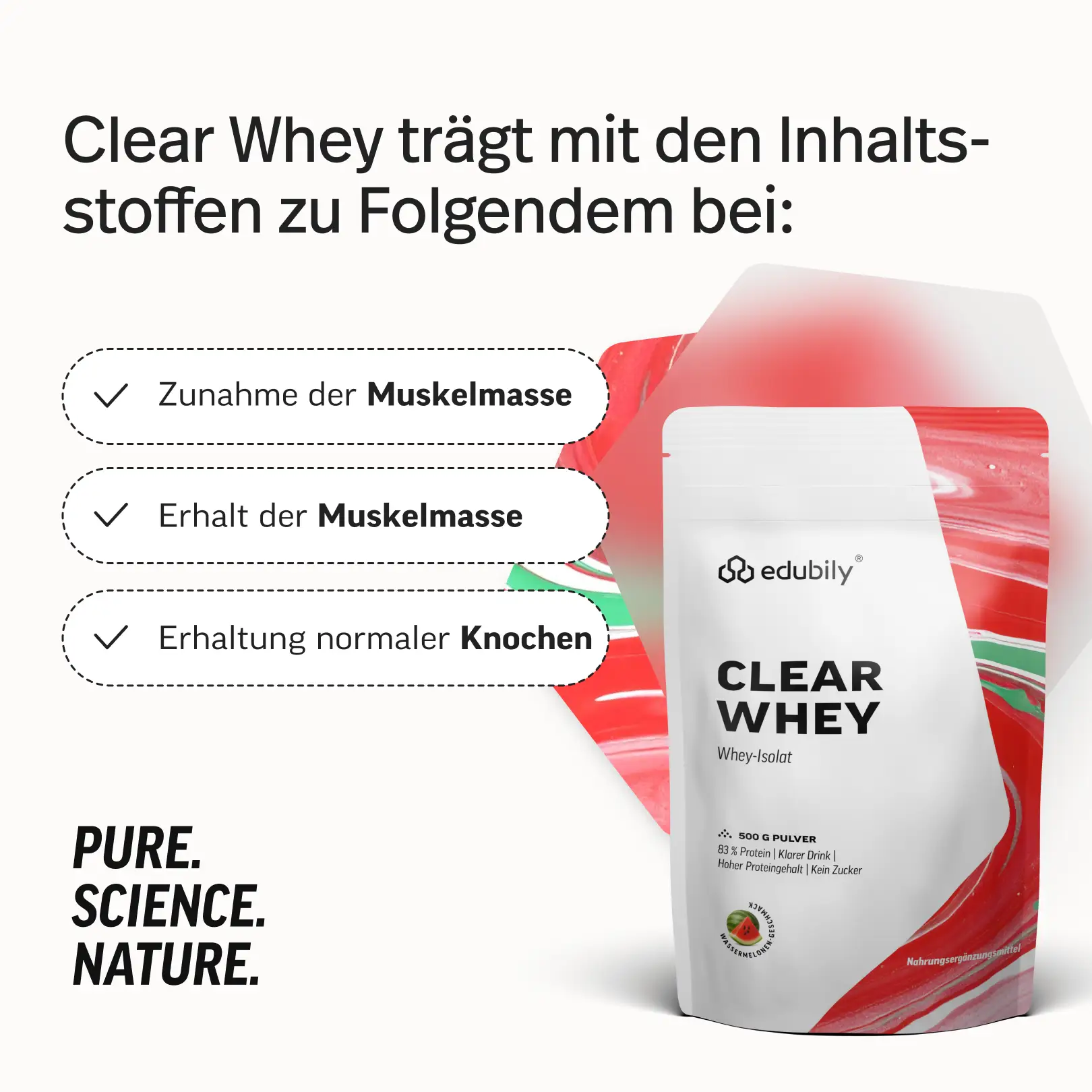 Clear Whey - Pulver aus Whey-Isolat