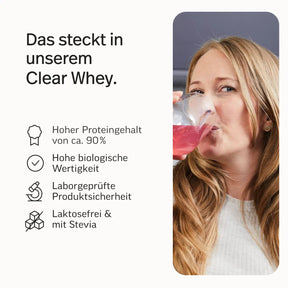 Clear Whey - Pulver aus Whey-Isolat