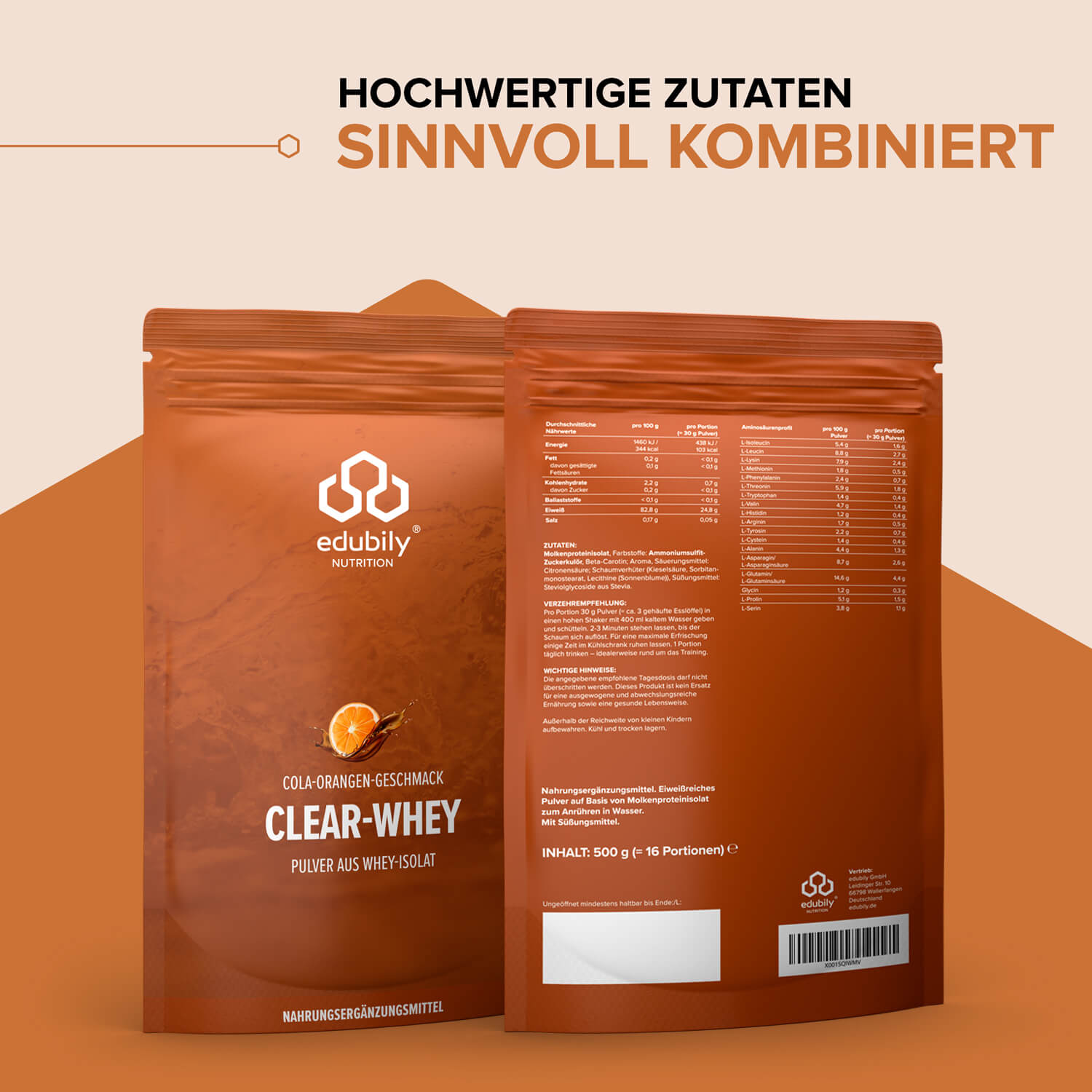 Clear Whey - Pulver aus Whey-Isolat