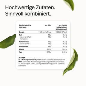 Whey-Isolat Pulver aus Weidemilch