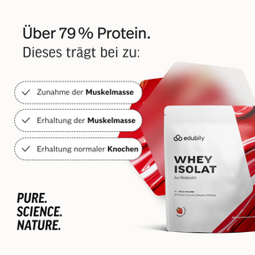 Whey-Isolat Pulver aus Weidemilch