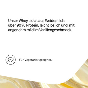 Whey-Isolat Pulver aus Weidemilch