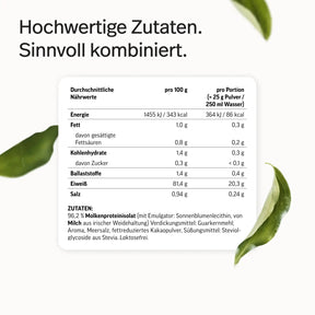 Whey-Isolat Pulver aus Weidemilch
