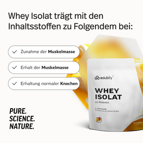 Whey-Isolat Pulver aus Weidemilch
